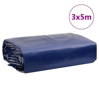 vidaXL Pressu sininen 3x5 m 650 g/m²