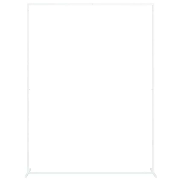 vidaXL H&auml;&auml;t Kaari Valkoinen 150 x 49,5 x 200 cm Ter&auml;s