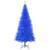 vidaXL Tekojoulukuusi jalustalla sininen 180 cm PVC