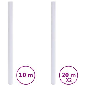 vidaXL Ikkunakalvot himme&auml; l&auml;pin&auml;kyv&auml; harmaa PVC