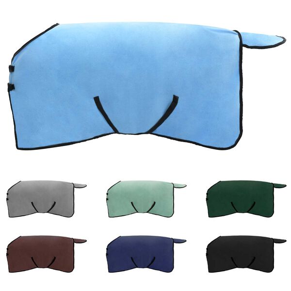 vidaXL Hevospeitto T&auml;ysi Aqua Polyesteri