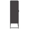vidaXL Highboard Musta 68x39x123 cm Teräs