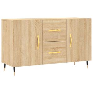 vidaXL Senkki Sonoma-tammi 100x36x60 cm tekninen puu