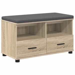 vidaXL Halli penkki Sonoman tammi 80 x 38 x 46 cm