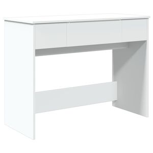 VidaXL Peilip&ouml;yt&auml; valkoinen 100x45x76 cm