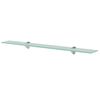 vidaXL Kelluva hylly Lasi 80x10 cm 8 mm