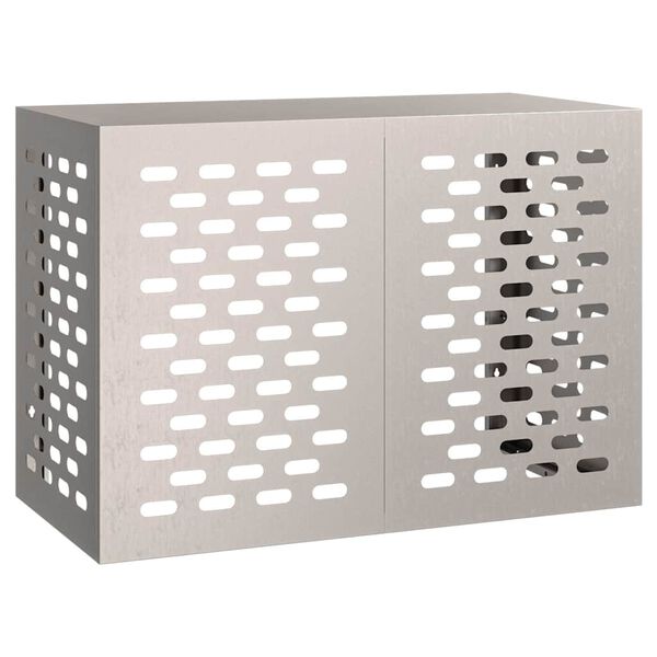 vidaXL Ilmastointilaitteen suoja Ruosteinen 100 x 50 x 70 cm