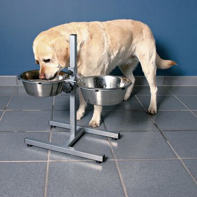 TRIXIE Säädettävä koiran ruokakulhoteline 3,6 l 20 cm