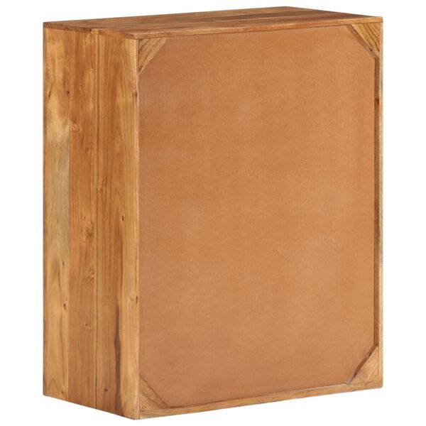 vidaXL Lipasto 60x33x75 cm massiivipuu