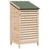 vidaXL Puutarhasuoja Luonnollinen 59 x 56 x 113,5 cm S&auml;teisen kuusipuu