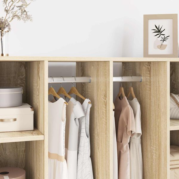 vidaXL Kaapintanko 2 pcs Hopea 764 x 15 x 29 mm Alumiiniseos