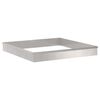 vidaXL Etana-aidat 12 kpl 100 x 3,5 x 25 cm Ruostumaton ter&auml;s Hopea