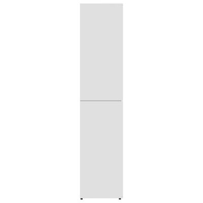 vidaXL Kenkäkaappi valkoinen 80x39x178 cm lastulevy