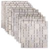 vidaXL Mosaiikkilaatat Kerma 30 x 30 cm Marmori