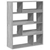 vidaXL Huoneenjakaja harmaa Sonoma 100x33x125,5 cm tekninen puu