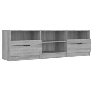 vidaXL TV-taso harmaa Sonoma 150x33,5x45 cm tekninen puu
