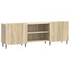 vidaXL TV-kaappi Sonoma-tammi 150 x 31 x 52 cm Tekninen puu