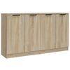 vidaXL Senkit 2 kpl Sonoma-tammi 60x30x70 cm tekninen puu