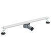 vidaXL 360&deg; Suihkukaivo ohuella mallilla Hopea 70 cm