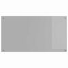 vidaXL Keittiön suojapaneeli Vaaleanharmaa 110 x 60 x 0,6 cm