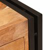 vidaXL Sivupöytä Ruskea 66 x 33 x 70 cm täysi akaasiapuu