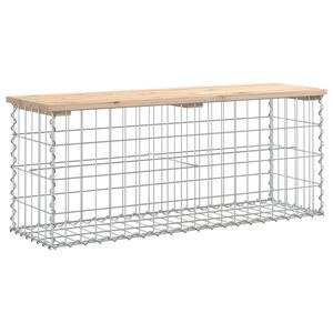 vidaXL Puutarhapenkki kivikori tyyli 103x31,5x42 cm t&auml;ysi m&auml;nty