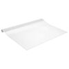 vidaXL Ikkunakalvo himme&auml; raidallinen 45x1000 cm PVC