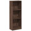 vidaXL Kirjahylly ruskea tammi 40x24x109 cm tekninen puu