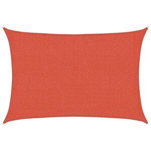 vidaXL Aurinkopurje 160 g/m&sup2; terrakotta 2x3 m HDPE