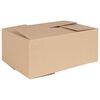 vidaXL Taitettava laatikko 50 kpl Luonnollinen 35 x 24 x 15 cm