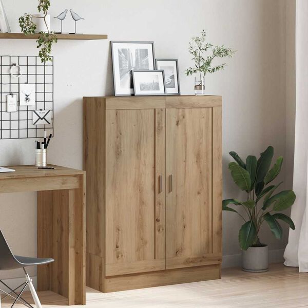 vidaXL Kirjakaappi artesaani tammi 82,5x30,5x115 cm tekninen puu