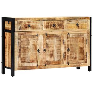 vidaXL Senkki 120x35x76 cm t&auml;ysi mangopuu