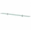 vidaXL Kelluva hylly Lasi 100x20 cm 8 mm
