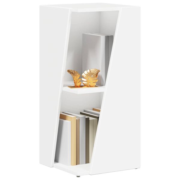 vidaXL Sivuhylly Valkoinen 33 x 32 x 70,5 cm Tekninen puu