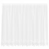 vidaXL Verkkoverho verhoilla Valkoinen 180 x 300 cm Polyesteri