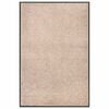 vidaXL Ovimatto beige 80x120 cm