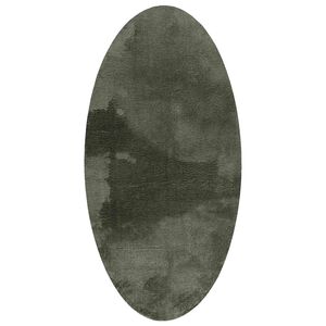 vidaXL Matto HUARTE Mets&auml;nvihre&auml; 150 x 80 cm 100% polyesteri