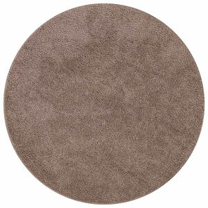 vidaXL Liukumaton Shaggy Matto Ruskea 160 x 160 cm PP