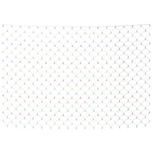 vidaXL Jouluvaloverkko v&auml;rik&auml;s 3x2 m 204 LED-valoa ulos/sis&auml;lle