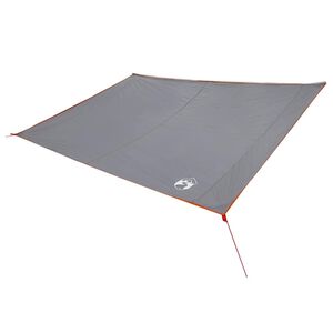 vidaXL Vedenkest&auml;v&auml; pressu hengelle 240 x 350 cm Harmaa ja oranssi
