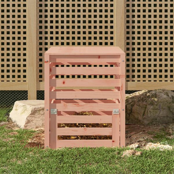 vidaXL Komposti 63,5x63,5x77,5 cm t&auml;ysi douglaskuusi