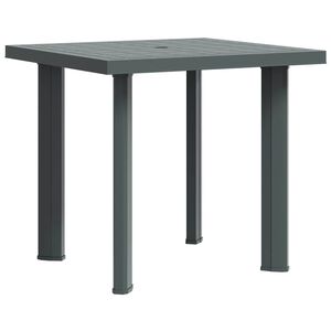 vidaXL Puutarhap&ouml;yt&auml; vihre&auml; 80x75x72 cm muovi