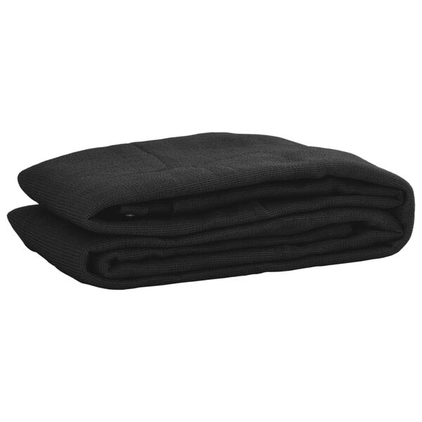 vidaXL Peräkärryn verkko HDPE 1,5x2,7 m musta