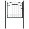 vidaXL Aitausportti EMMEN 104 x 86 cm Lukittava Jauhemaalattu ter&auml;s