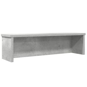 vidaXL keitti&ouml;teline Pinottava betoni harmaa 50x15x16 cm tekninen puu