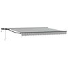 vidaXL Manuaalinen markiisin runko LED-valoilla 4,5 &times; 3 m