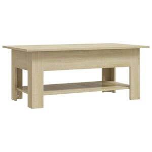 vidaXL Sohvap&ouml;yt&auml; Sonoma-tammi 102x55x42 cm tekninen puu
