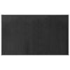 vidaXL Matto suorakaiteen muotoinen harmaa 60x100 cm bambu