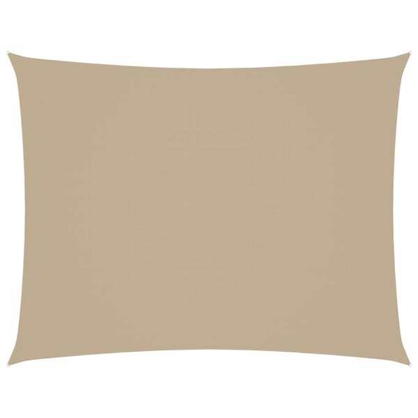 vidaXL Aurinkopurje Oxford-kangas suorakaide 4x5 m beige