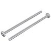 vidaXL Ruuvi 2 kpl Hopea M6 x 120 mm Ter&auml;s